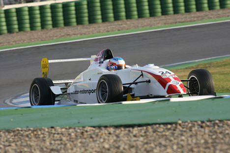Marco Sørensen på vej mod poleposition til race 1.